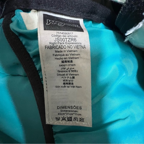 JanSport Black School Laptop Suede Bottom Backpack main image 9